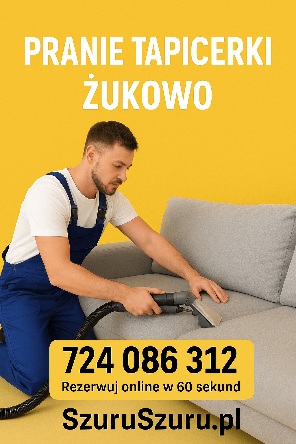 Pranie tapicerki Żukowo – skuteczne odświeżenie Twojego wnętrza